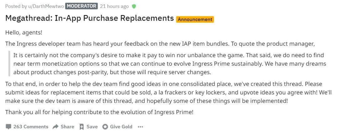 Prime 发布是非多 | 猩猩承诺谨慎处理内购道具问题 | 1.0 版本客户端重新发布